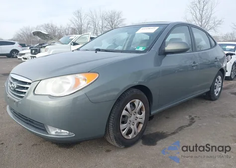 2010 Hyundai Elantra Gls z USA, uszkodzony, nr VIN KMHDU4AD7AU026342